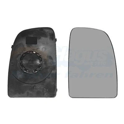 Image of 8151LH Wing Mirror Glass Van WEZEL 1651834 Right Upper section CITROËN: Relay II Van, Platform / Chassis, PEUGEOT: Boxer