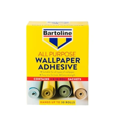 Image of Bartoline All Purpose Wallpaper Paste Adhesive 30 Roll