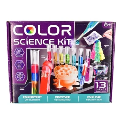 Image of KandyToys Kids Colour Science Kit Ages 8 Years Plus Lab Experiment Educational