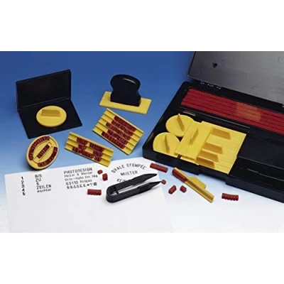 Image of Wedo 405 Letter Press Stamping Kit