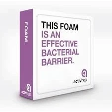 Image of Activheal Non Adhesive Foam Dressing, Sterile, 10cm x 20cm, Pack of 10