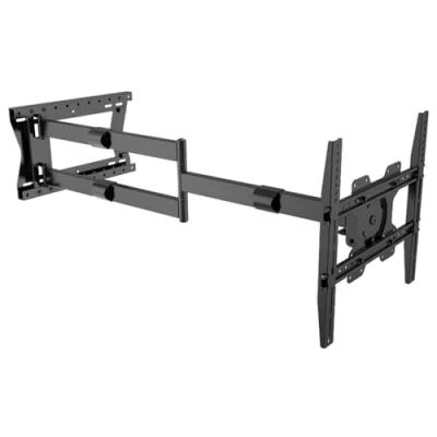 Image of Nanook 2120 long arm TV Wall Mount for 42 75 inch screens, Extra extension up to 47 inch, Heavy Duty Holds 88 lbs, Full Motion, Swivels 180, Max. VESA 400x400