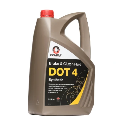 Image of 0501CA593S18467286 Brake Fluid COMMA DOT 4 BF45L 5l BMW: 3 Touring, Coupe, VOLKSWAGEN: Golf 4, Polo V Hatchback, 5, AUDI: A5 B8 Coupe