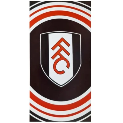 Image of FOCO Officially Licensed Fulham FC Pulse Beach Towel