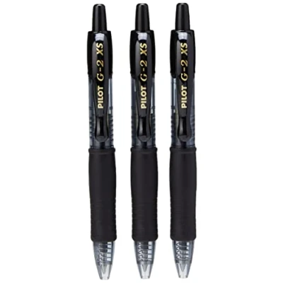 Image of Pilot G207 Pixie XS Retractable Gel Rollerball 0.7 mm Tip (Pack of 12) Black