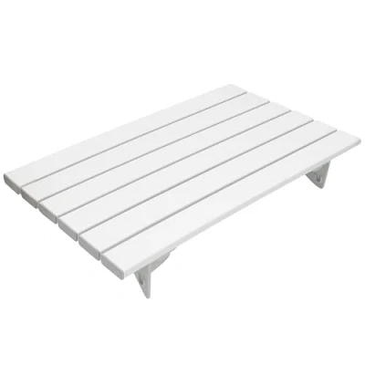 Image of HOMECRAFT Savanah Slatted Shower Board, Strong, Comfortable, and Sturdy Plastic Bath Six Slat Board with Quick Draining Design, 686mm Length 356mm Wide, (Eligible for VAT relief in the UK)