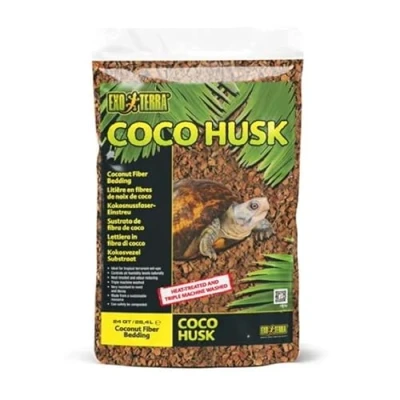 Image of EXO TERRA COCONUT HUSK FIBRE REPTILE TROPICAL TERRARIUM TANK SUBSTRATE BEDDING 26.4L