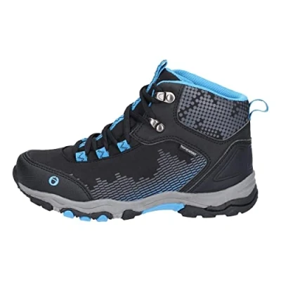 Image of Cotswold Ducklington Lace Boys Boots Black/Blue 11 Child UK