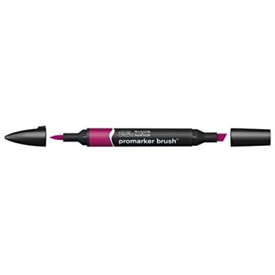 Image of Winsor &amp; Newton BrushMarker Maroon