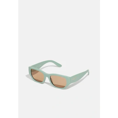 Image of Vogue Eyewear Sunglasses, Women&#039;s, Size: 53, Full light green