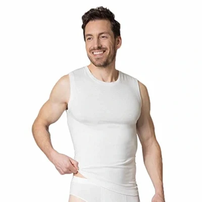 Image of Odlo Men Functional Underwear Tank Top PERFORMANCE LIGHT, white, XL