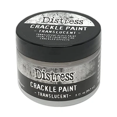 Image of Ranger Tim Holtz Distress Crackle Paint Translucent