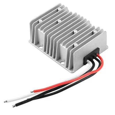 Image of SEAFRONT 48V to 12V 30A Buck Converter, WG 48S1230, 360W Waterproof Voltage Reducer, Stable Performance, Overcurrent &amp; Overvoltage Protection, Die Cast Aluminum Housing, IP68