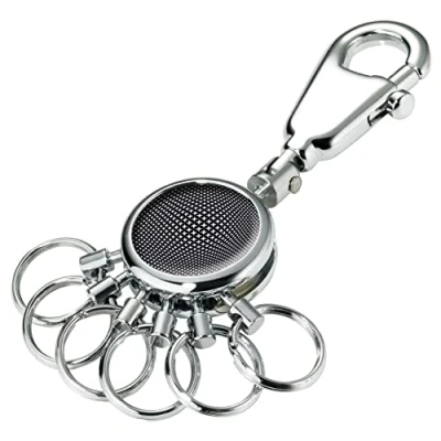 Image of Troika Black Vision Keyring, 9 cm, Multicolour (Schwarz Weiß)