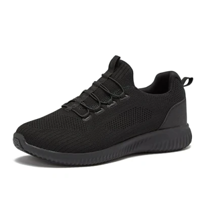 Image of Avia Air Slip On Shoes for Men Casual Comfortable Athletic Tennis Walking Sneakers with Memory Foam Black/Black, 8 Medium