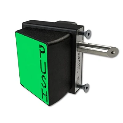 Image of GATEMASTER SBQEDGL Bolt On Digital Exit Pushpad RH SBQEDGLR01 (10mm 30mm)