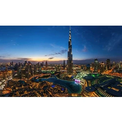 Image of 2000 Piece Jigsaw Puzzles for Adults, Night Lights in Dubai,Wooden Assemdecoration the Home,Toy Game Explore Creativity and Problem Solving38*26cm