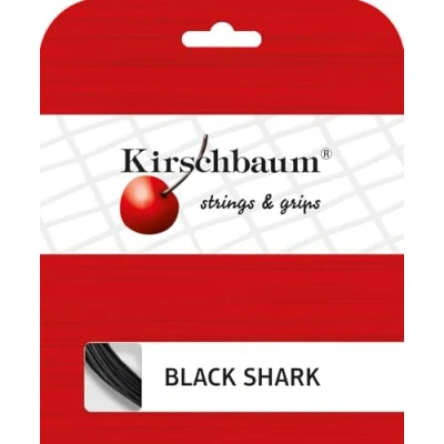 Image of Kirschbaum Shark String Set Black, 1.25 mm