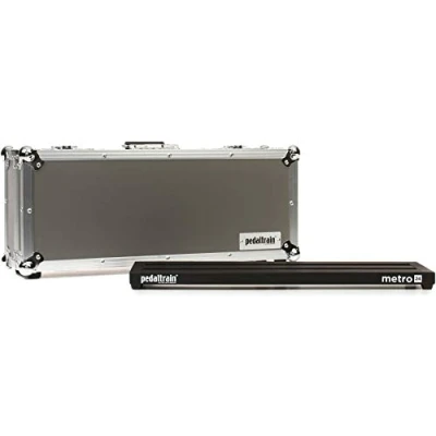 Image of Pedaltrain PT M24 TC Metro 24 with Tour Case 3 Rails x 8