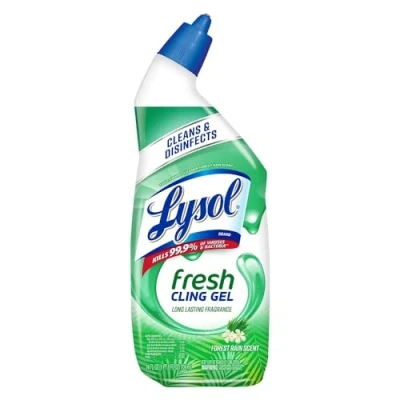 Image of Lysol Cling Gel Toilet Bowl Cleaner, Country Scent, 24 Ounce