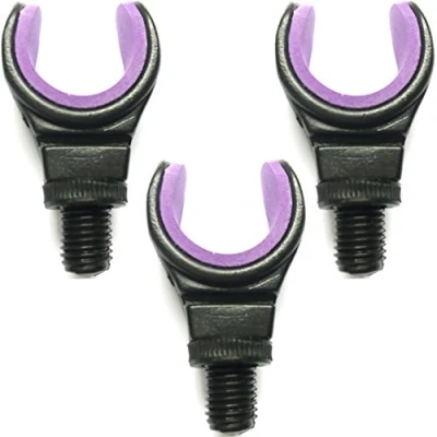 Image of Lidsters Carp Fishing Purple U Rest Butt Pod Rod Rests Foam Grip Light Weight (3)