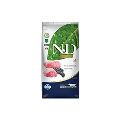 Image of Farmina Natural And Delicious Lamb Grain Free Formula Dry Cat Food, 3.3 Pound