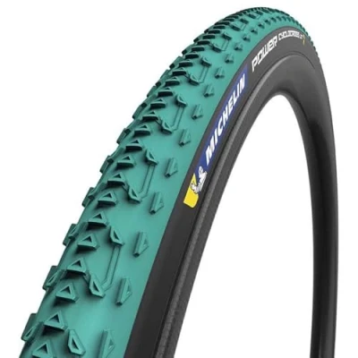 Image of MICHELIN Pneumatico Power Cyclocross Mud Tubelessready Nessun genere, Nero/Verde, 700 x 33 (33 622)
