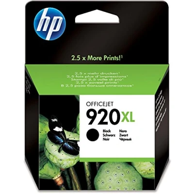 Image of HP CD975AE 920XL High Yield Original Ink Cartridge, Black, Single Pack