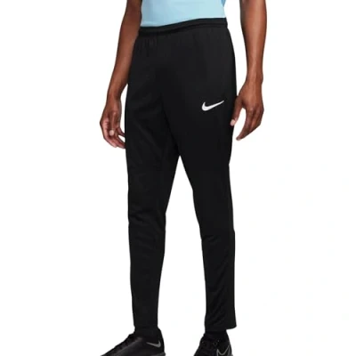 Image of Nike FJ3017 010 M NK DF PARK20 Pant KP R Pants Men&#039;s Black/Black/White Size