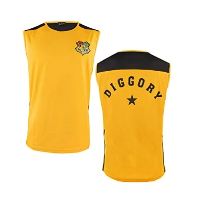 Image of Cinereplicas Harry Potter Tournament of the Three Wizards Tank Top Cedric Diggory and XS/S/M/L Official Licensed, Diggory, XS