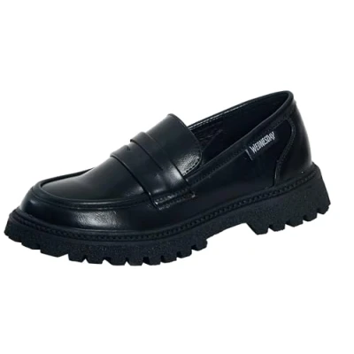 Image of Wednesday Girls Adams School Shoes EU 35 / UK 2.5 Black