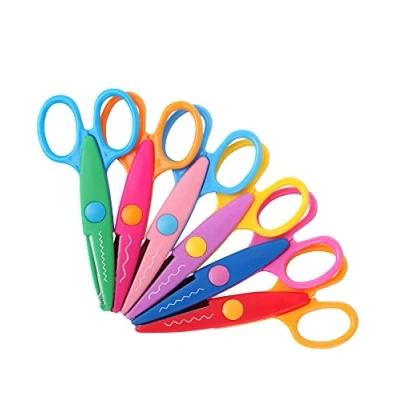 Image of Mr. Pen Craft Scissors Decorative Edge, 6 Pack, Scissors, Zig Zag Scrapbooking Fancy for Crafting, Pattern Design