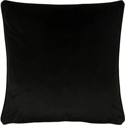 Image of Evans Lichfield Opulence Cushion Cover, Jet, 55 x 55cm