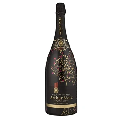 Image of Arthur Metz Cremant d&#039;Alsace Brut Magnum White Sparkling Wine Traditional Method (1 x 1.5 L)