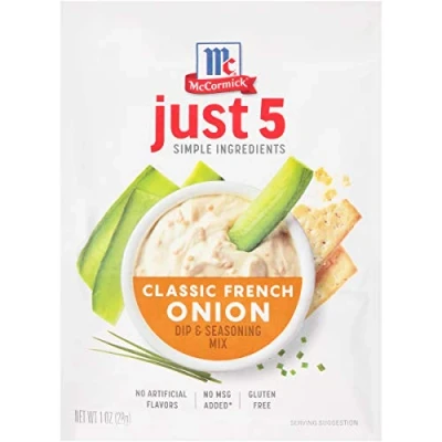 Image of McCormick, Dip &amp; Seasoning Mix, Classic French Onion, 28g