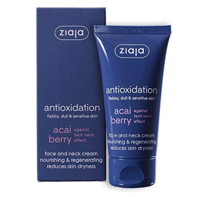 Image of Ziaja Acai Berries Regenerating Face and Neck Cream Sensitive Skin 50ml