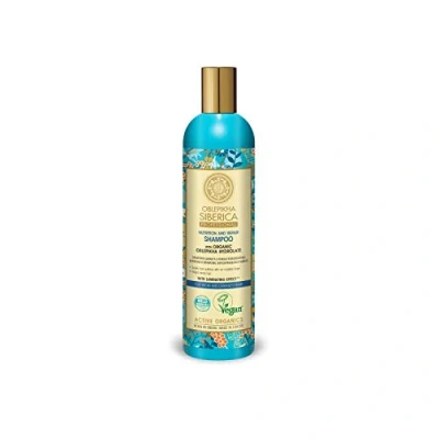 Image of Natura Siberica Professional Oblepikha Nutrition and Repair Shampoo for Weak Damaged Hair