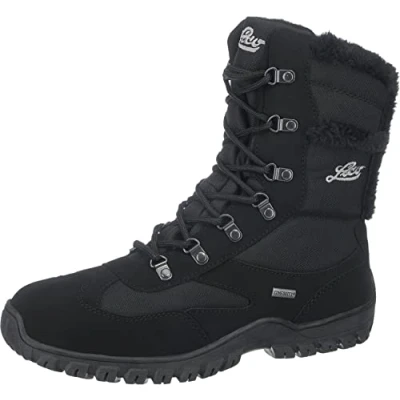 Image of Lico Saskia, Women’s Snow Boots Boots, Black (Black/Grey), 5.5 UK (39 EU)