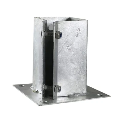 Image of TIMCO Bolt Down Post Support Secure Hot Dipped Galvanised 100mm