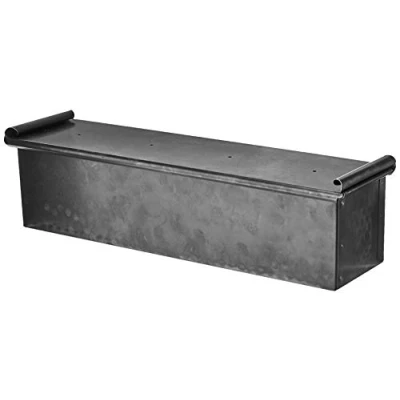 Image of Paderno 41748 40 Carre Tub with Lid, cm, Iron