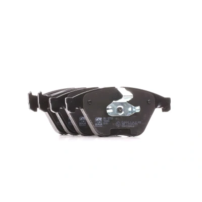 Image of 34116775314, 34116850885, 34118847063 Brake pad set FEBI BILSTEIN 16865 Front Axle prepared for wear indicator with piston clip BMW: 5 Touring