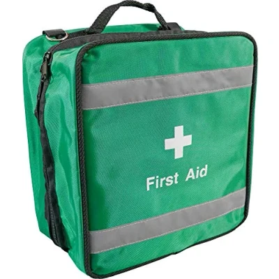 Image of HSE First Aid Kit in High Vis Grab Carry Bag (1 50 Persons)
