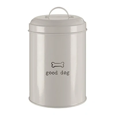 Image of Premier Housewares Adore Pets Good Dog Food Storage Canister, 1.2 L Natural