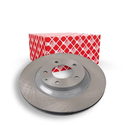 Image of F15126251, F15126251A Brake disc FEBI BILSTEIN 108627 Rear Axle 302mm 18mm 5 Hole 114,3mm internally vented Coated MAZDA: RX 8