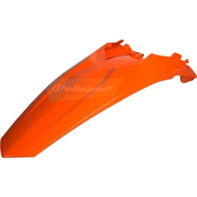 Image of Polisport KTM Rear Fender SX SXF 2011 2015 250 11 2016 EXC EXCF 2012 16, Orange Motocross4u