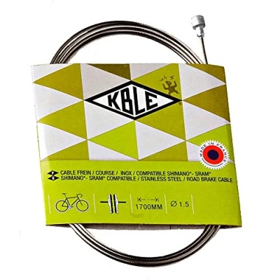 Image of Kable by Transfil Unisex Shimano/Sram Road Inner Brake Cable, Silver, 1700mm UK