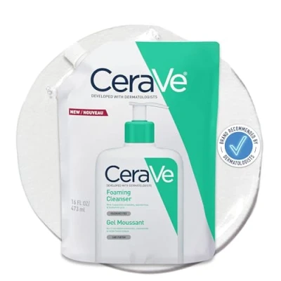 Image of CeraVe Foaming Facial Cleanser Refill 16oz