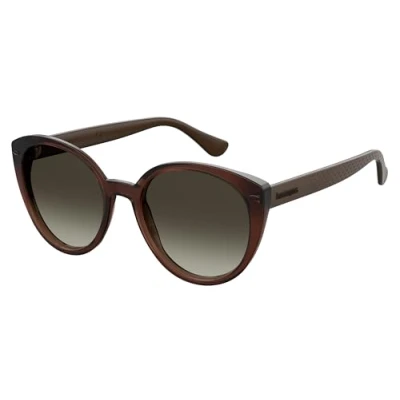 Image of Havaianas Woman Milagres 09q/ha Sunglasses Plastic Brown Cat Eye Normal Shaded