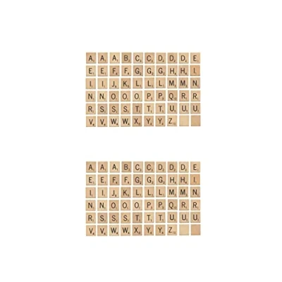 Image of Scrabble Tiles 1cm Icing sheet Cake Topper Edible