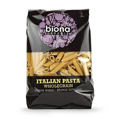 Image of Biona Organic Italian Pasta Wholegrain Penne 500g (Case of 12)